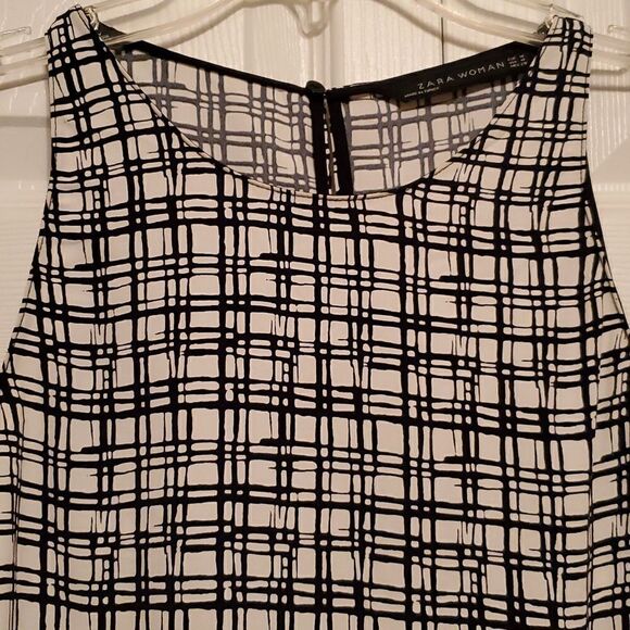 Zara Woman Sleeveless Crop Top Size Medium - Picture 2 of 8